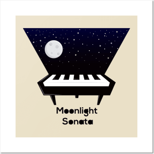 Moonlight Sonata Posters and Art